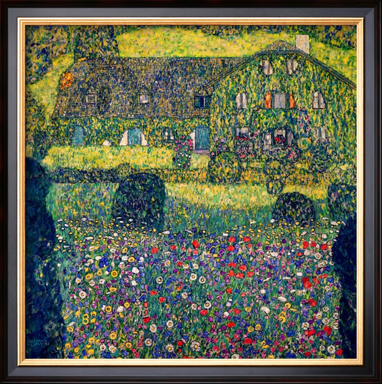 Country House On Attersee Lake, Upper Austria, 1914 - Gustav Klimt Painting